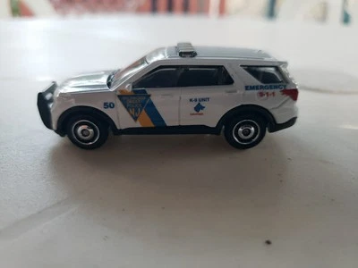 Custom Matchbox Ford Interceptor Wildwood Crest K-9 Unit Police Car New Jersey  - Image 1 of 4