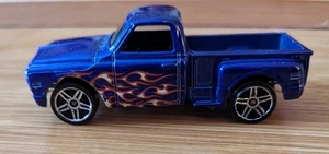 Mattel Hot Wheels 2001 Custom 1969 Chevy Purple Truck Die Cast Model Car - Picture 1 of 5