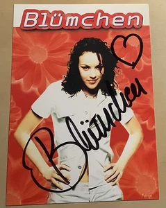 Jasmin Wagner Original signierte Autogrammkarte Blümchen Autogramm Musik TV #26 - Bild 1 von 1