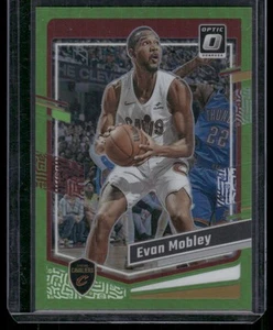 2023-24 Donruss Optic #45 Evan Mobley Lime Green - Picture 1 of 2