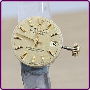 Rolex Cal 2030 Women's 26mm DATEJUST AUTOMATIC 28 Jewles Movement.#203599 - Picture 1 of 10