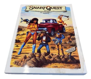 **READ** 2000 The Snarf Quest Graphic Novel 1st Edition Larry Elmore Signed - Picture 1 of 10