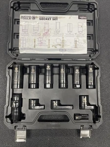 MATCO TOOLS SS11KB 11-PC OXYGEN SENSOR SOCKET SET K8 - Picture 1 of 8