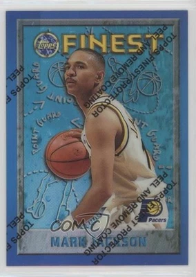 1995-96 Topps Finest Refractor Mark Jackson #14 - Image 1 of 2
