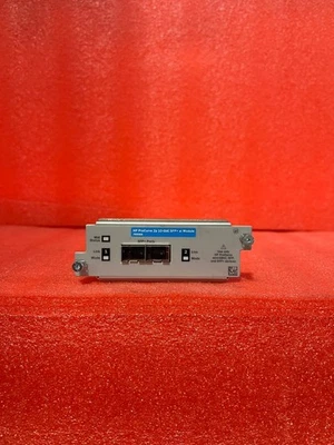 HP HPE J9008A 2-Port 10GbE SFP+ Expansion Module For 2910al Switch - Image 1 of 3