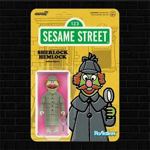 Figura de acción Sherlock Hemlock Plaza Sésamo 3 3/4 Super 7 - Imagen 1 de 1