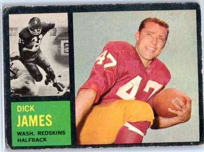 1962 Topps #165 Dick James - Image 1 of 2