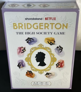 Bridgerton Board Game-High Society 16+ Whistledown Shondraland Sealed Netflix - Bild 1 von 6