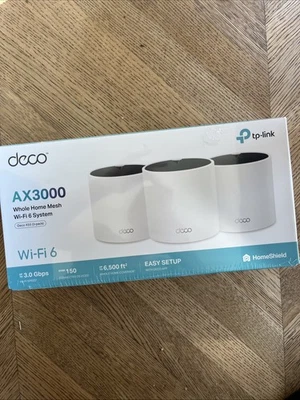 Tp-link Deco Ax3000 Wifi 6 Mesh System(deco X55) - Covers Up To 6500 Sq.ft - Image 1 of 4