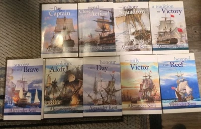 Alexander Kent Lot of 9 Richard Bolitho Naval Series Paperbacks  11-19 - Image 1 of 4