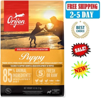 ORIJEN Cachorro Sin Granos Alta Proteína Premium Comida Seca para Perros Receta FormulaFX Plus Foto 1 de 4