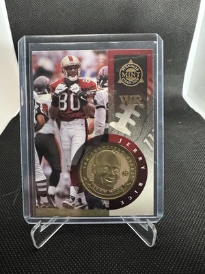 1998 Pinnacle Mint Collection JERRY RICE San Francisco 49ers #10 - Image 1 of 2