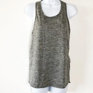Zella Tank Top Medium Racer Back Grey Green Heather  - Picture 1 of 3