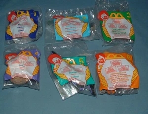 (6) DIFFERENT McDONALD'S HAPPY MEAL SLEEPING BEAUTY TOYS - 1996 - MIB - Picture 1 of 7