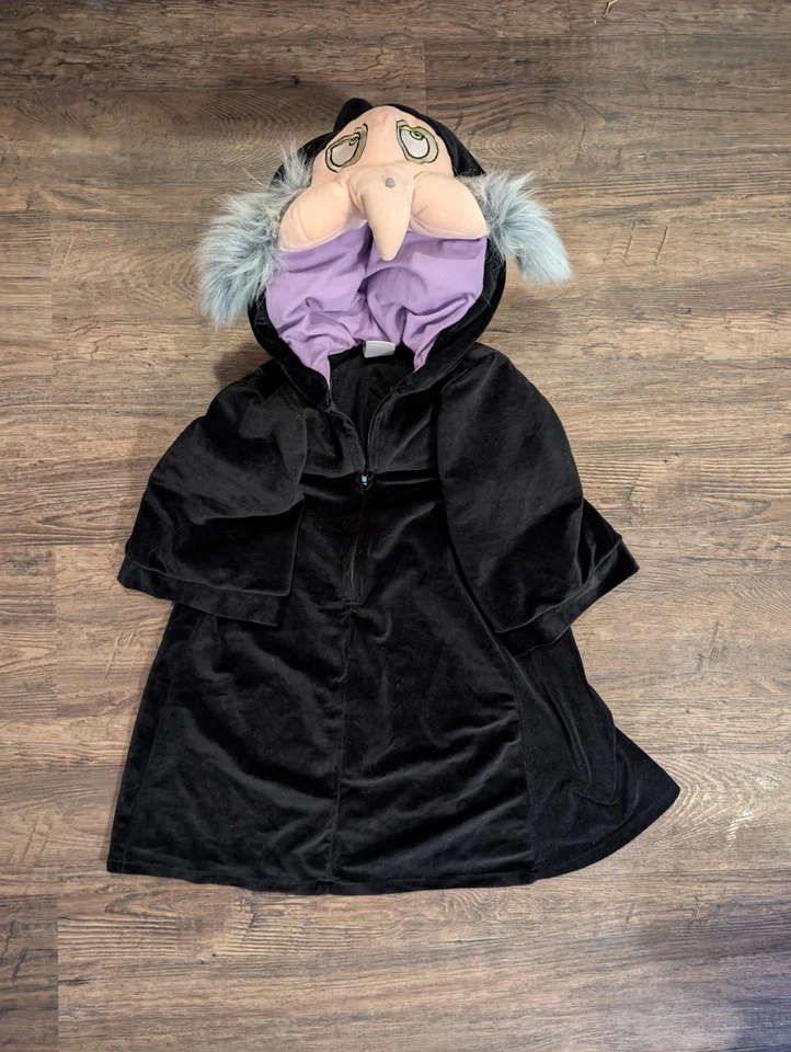RARE Disney Catalog Snow White Plush Hump Back Hag Evil Queen Costume Size 2T  - Image 1 of 4