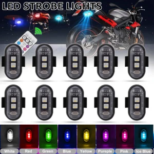 High Brightness Wireless LED Strobe Light 7 Colors Rechargeable Flashing Lights - Picture 1 of 8
