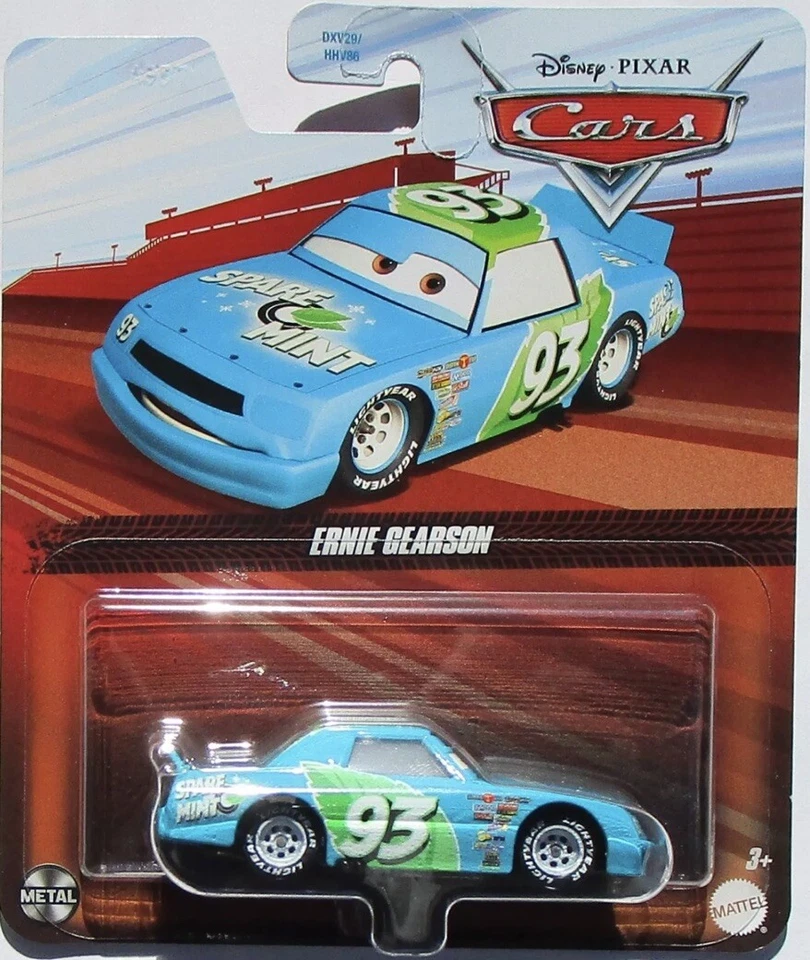 Coches Disney Pixar ERNIE GEARSON repuesto como nuevo #93 serie de metal 1:55 coche Mattel Foto 1 de 1