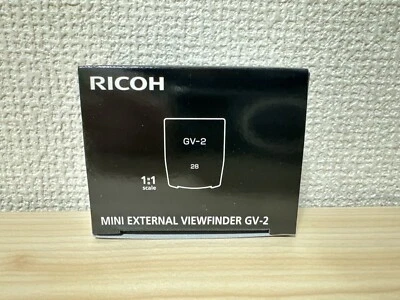 RICOH External mini finder GV-2 175090 For GR 28mm Camera Black NEW - Image 1 of 4