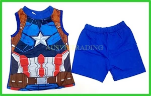 Marvel's Captain America boys Pyjamas Avengers pajamas sleepwear - Picture 1 of 1