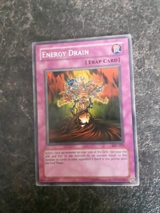 Energy Drain Trap YuGiOh Card IOC-055 - Picture 1 of 2