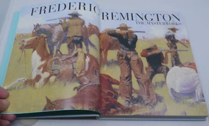 FREDERIC REMINGTON: THE MASTERWORKS, 1988 HC BOOK WITH ILLUSTRATIONS - Picture 1 of 9