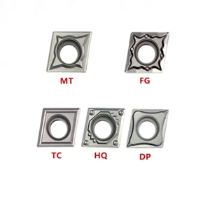 10pcs Cermet CCMT060204/09T304 FG HQ MT TC Turning Inserts Cutting Steel CCGT - Foto 1 di 5