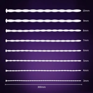 Dilatadores uretrales estiramientos uretrales uretra tapón gel sílice de alta calidad blanco uretra - Imagen 1 de 20