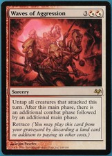Waves of Aggression Eventide NM White Red Rare MAGIC CARD (ID# 249004) ABUGames