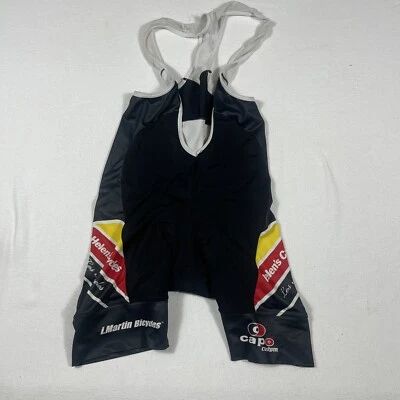 CAPO Cycling Summer Bibs Shorts Distressed Men's size Small Made In Italy - Image 1 of 4