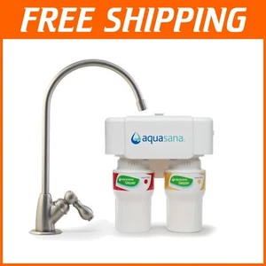 Claryum Filtration Under Sink Water Filter - Fast Flow & Stylish Faucet Included - Picture 1 of 13