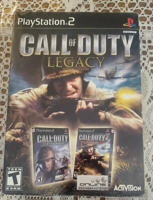 Call Of Duty Legacy (Includes Finest Hour, Big Red One) Ps2` NEW & SEALED Read - Image 1 of 4
