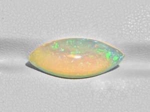 IGI Certified ETHIOPIA Opal 4.15 Cts Natural Untreated Light Yellow Marquise - Picture 1 of 2