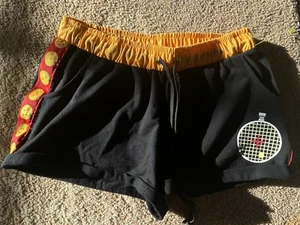 Dragon Ball Z Dragon Radar Shorts Girls Size  M Black Cuffed Soft - Picture 1 of 5