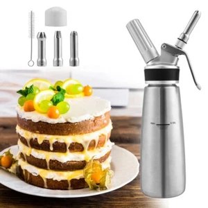 Sahnespender Profesional Cocina Sahnesyphon 500 ml Nahnesbereiter Profesional Batido - Imagen 1 de 12