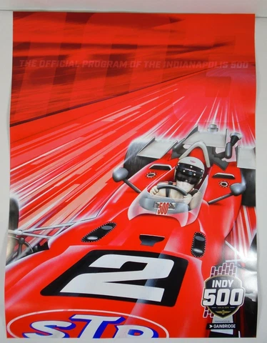 2019 Indianapolis 500 103rd Running Event Collector Poster Cover