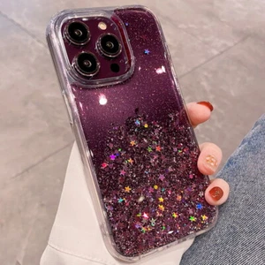 For iPhone 17 16 15 14 13 12 11 Pro Max 8 7 Bling Glitter Shockproof Case Cover - Picture 1 of 26