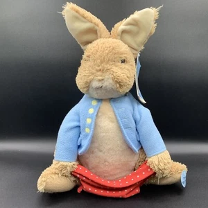 Peter Rabbit Interactive Talking Plush Toy Peek A Boo Easter Basket 11" - Picture 1 of 7