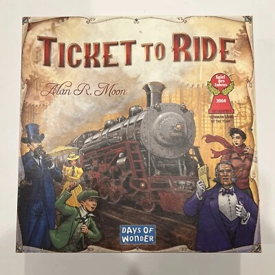 VGC Ticket To Ride Game (2004) Family Board Game by Days of Wonder 100% Complete - Image 1 of 4