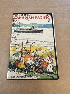 Rare Canadian Pacific Steamship SS Montclare Europe Sailings To Canada Brochure - Picture 1 of 13