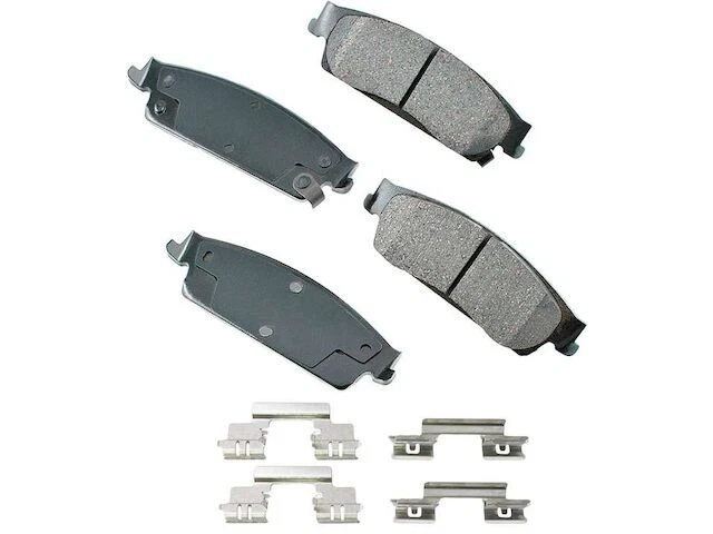 Juego de pastillas de freno traseras para GMC Yukon XL 1500 2007-2014 Akebono 57925WCZV 2008 2009 Foto 1 de 2