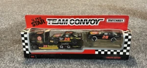 NIB 1993 Matchbox Super Star Team Convoy #28 Davey Allison Nascar NEW  - Picture 1 of 11