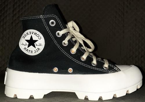 Converse scarpe con plateau grosse Chuck Taylor donna con bottoni US 7 UK 5 EUR 37 5