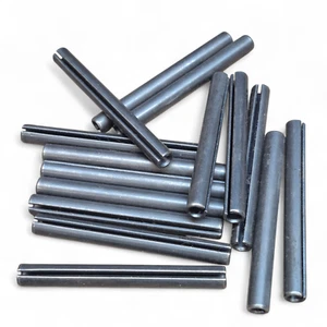 (15 qty) Roll Pin 5/16” Dia. x 3” Long Split Steel Spring Pins Black - Picture 1 of 1