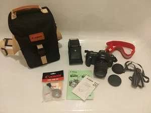 Canon EOS Rebel XS With Canon Zoom Lens, Flash And Carrying Bag Untested - Picture 1 of 12