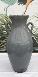 Ceramic Grey Vase Decorative Home Decor Height 35cm - Picture 1 of 2