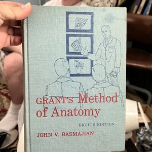 Grant’s Method of Anatomy gebundenes Buch 1971 8. Aufl. John Basmajian - Bild 1 von 5