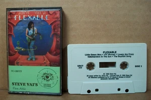 Steve Vai's - Flex-Able (Cassette, 1986, Akashic Records) TC-UR777 ~ NM - Picture 1 of 9