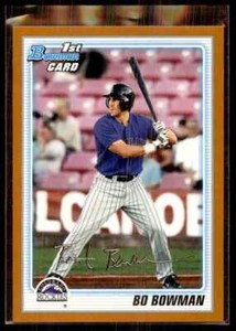 2010 Bowman Prospects Orange Bo Bowman 151/250 #BP12