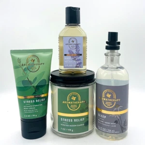 BATH & BODY AROMATHERAPY GIFT SET - Picture 1 of 5