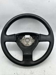 05.5-10 VW Jetta Rabbit Steering Wheel Black - Picture 1 of 3